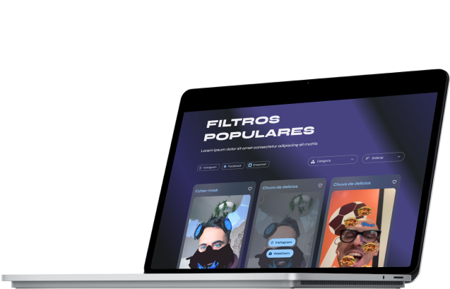 Notebook com o site da FastFilter aberto, na tela de filtros populares